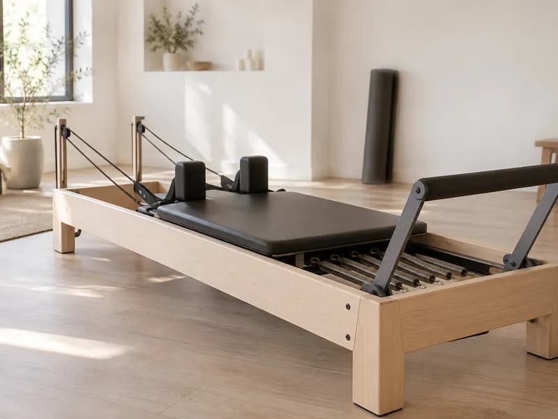 Reformer do pilates w studio