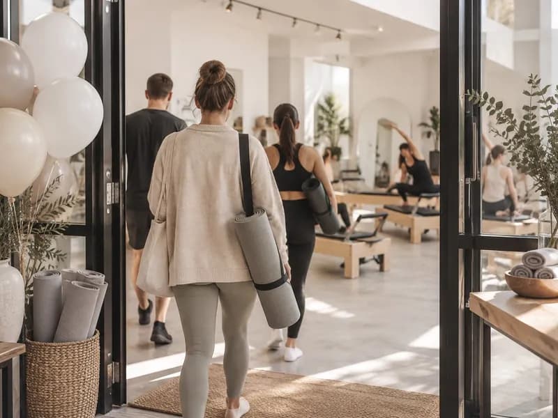 Dzień otwarty w nowo otwartym studiu pilates